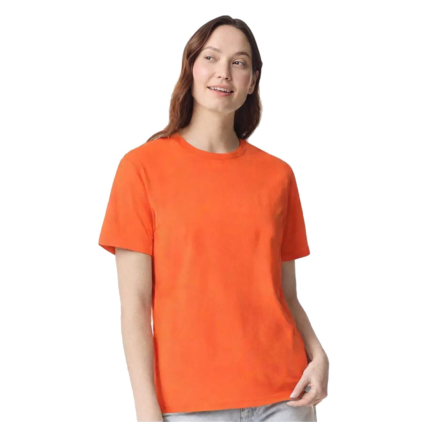Gildan Heavy Cotton Crewneck Short Sleeve T-Shirt 5.3 oz 100% Cotton Classic Fit Durable Everyday Blank Tee