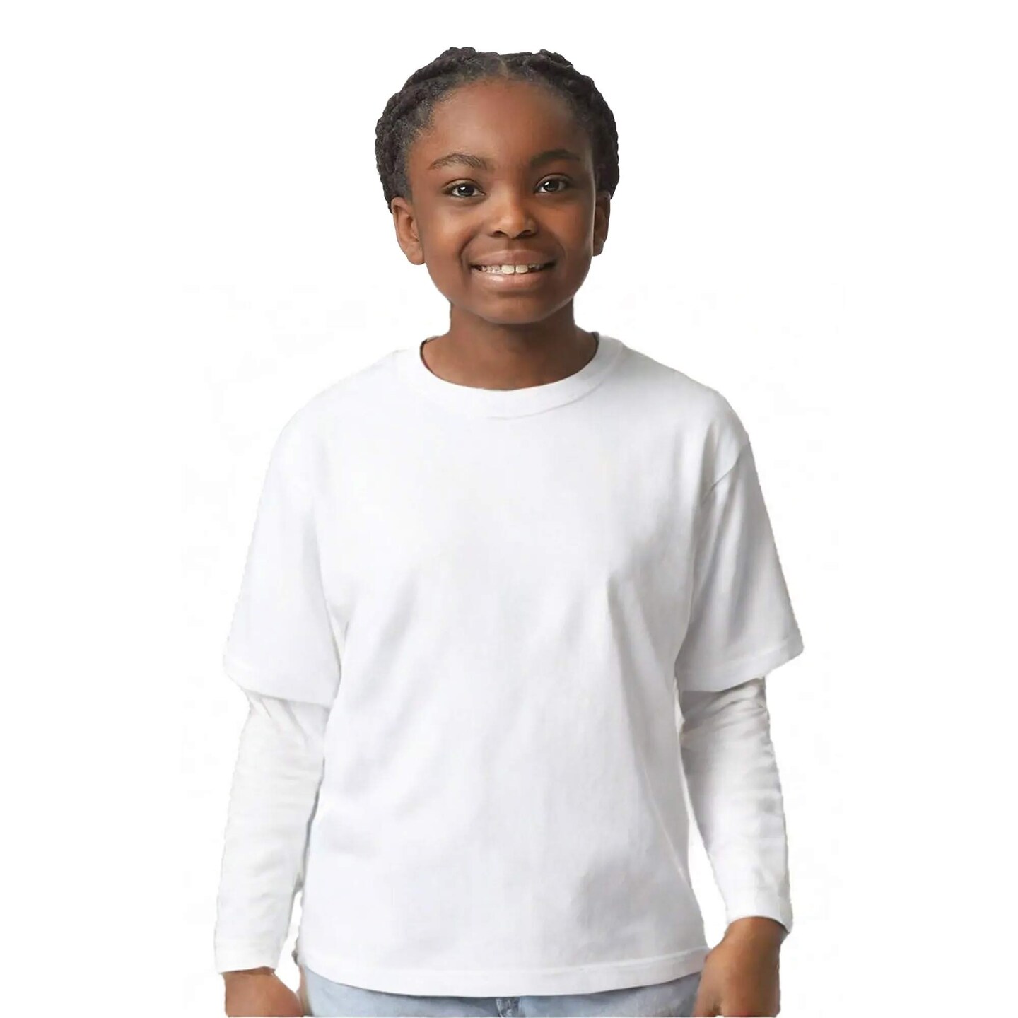Gildan Youth Ultra Cotton Crewneck Short Sleeve T-Shirt for School Wear & Daily Activities