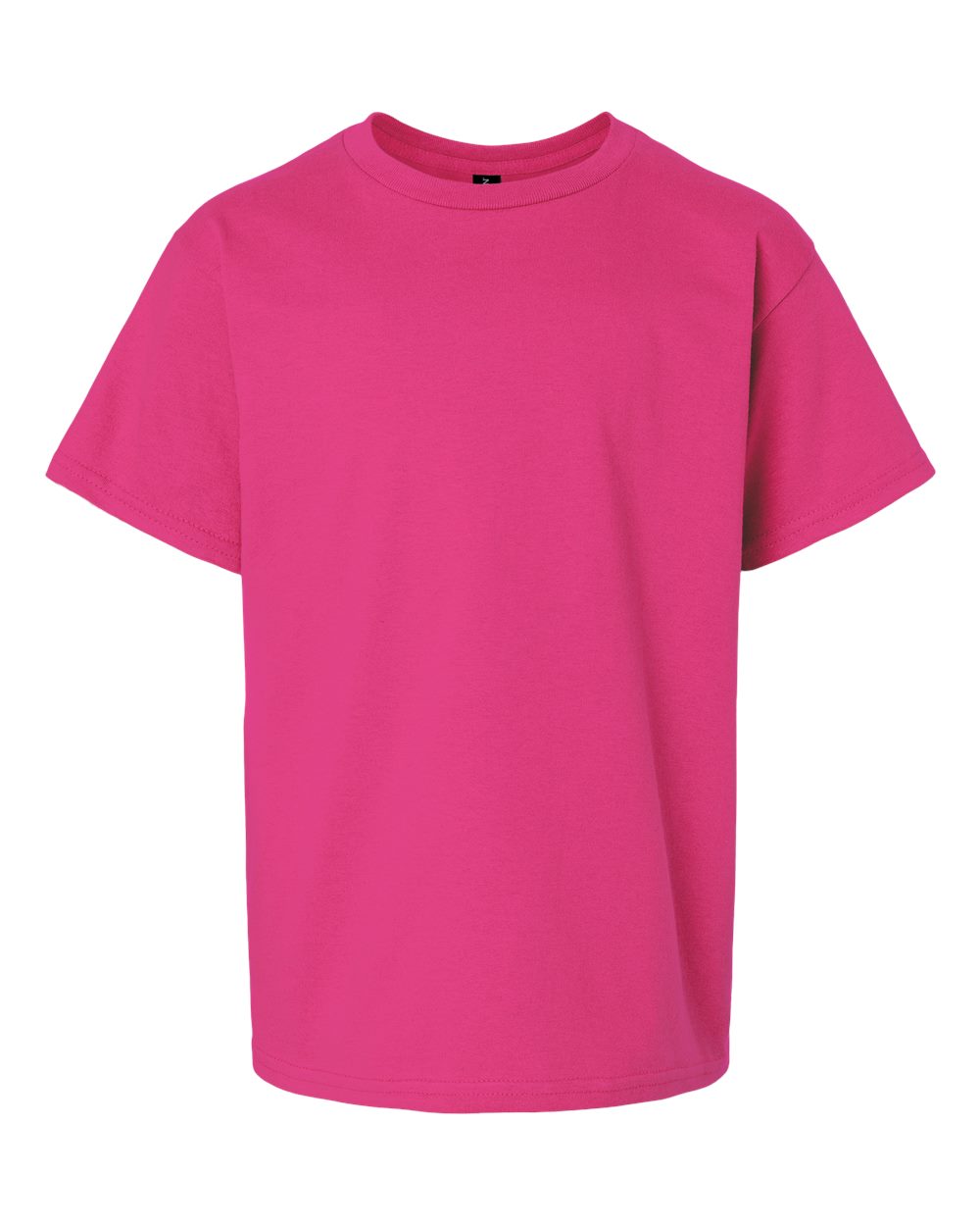 Gildan Ultra Cotton Classic Fit Youth Crewneck Short Sleeve T-Shirt For Kids Everyday Wear