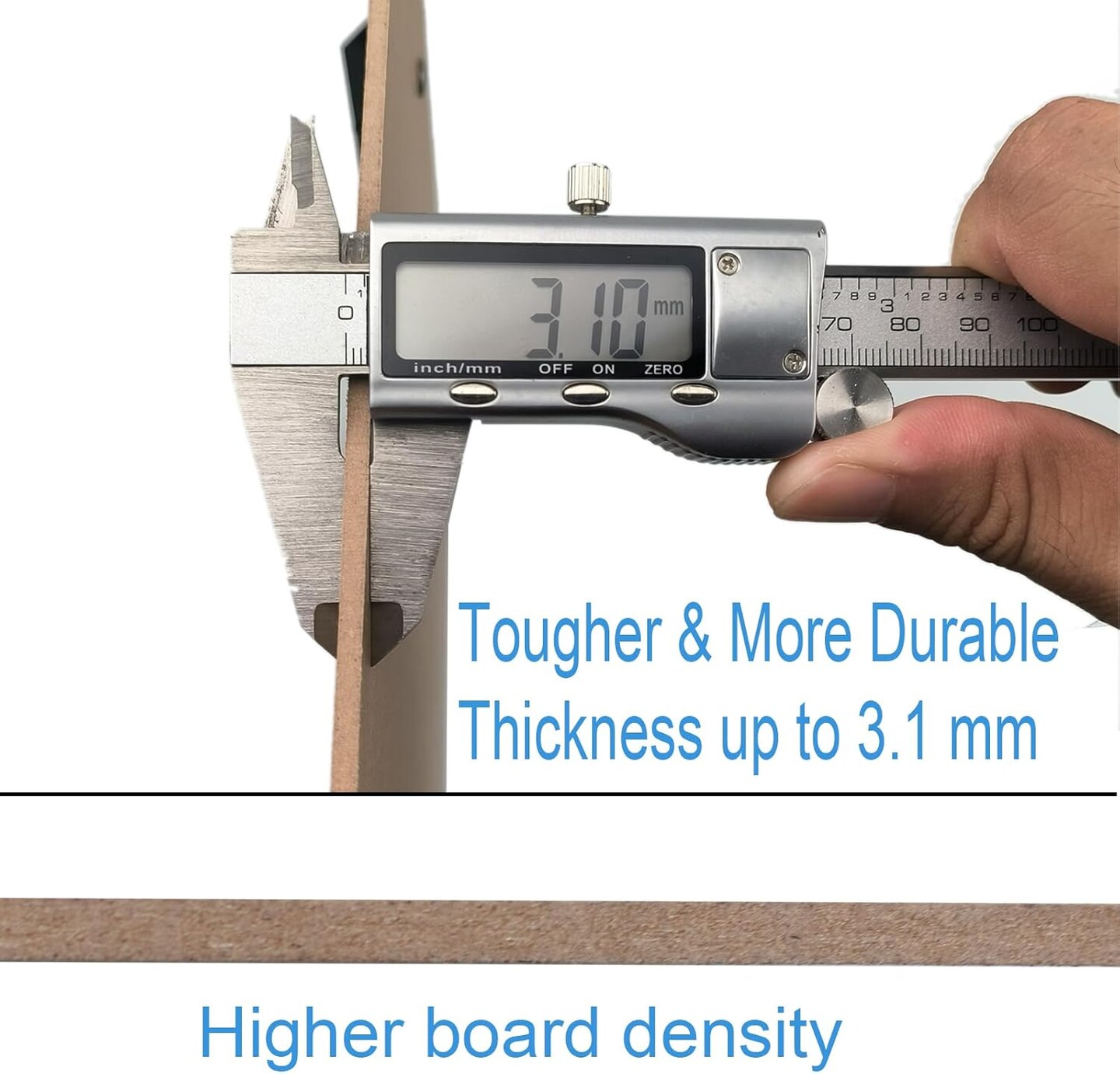 Clipboard Vertical Extra Large Clipboard Hardboard with 8 Inch Jumbo Lever Clip 11 x 17 Clipping Board Log Color Pack of 1