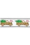 2.5&#x22; Leopard Merry Christmas Ribbon: White (10 Yards)