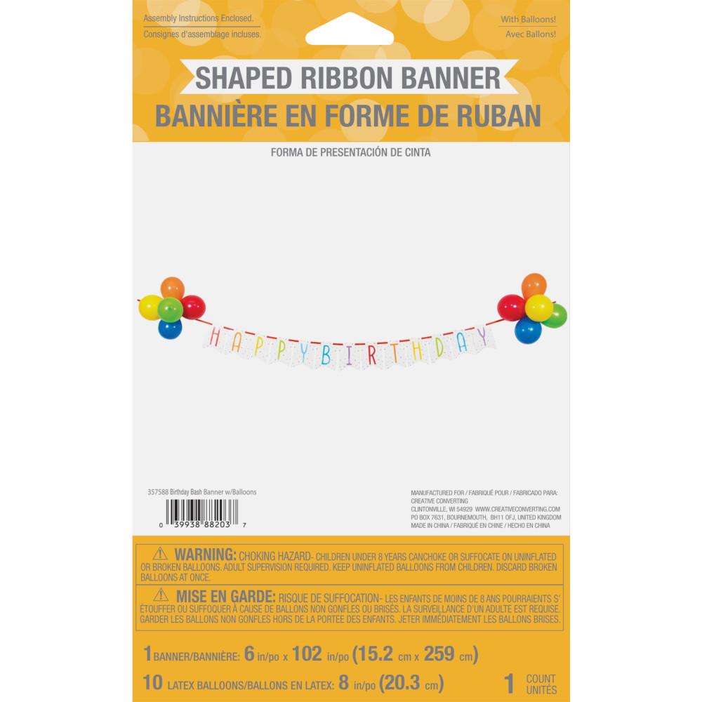 12 pc Bulk Balloon Bash Banners