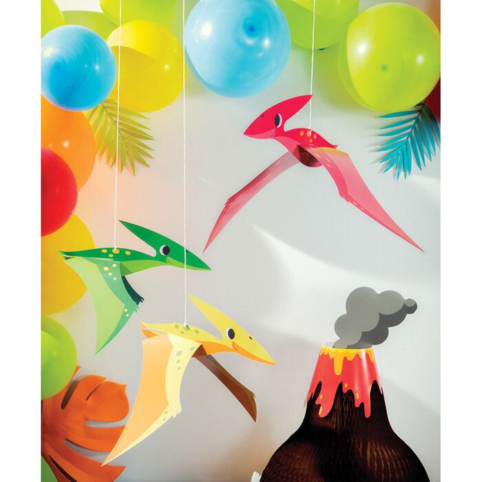 36 pc Bulk Boy Dinosaur Hanging Cutouts