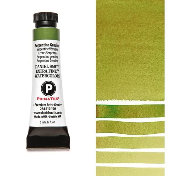 Daniel Smith Extra Fine Watercolors - Serpentine Genuine, 5 ml Tube