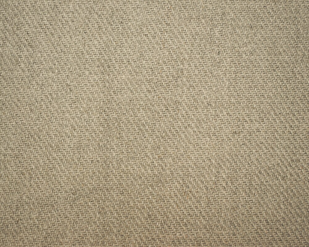 Natural Brown Moygashel Twill Irish Linen Solid Woven Home Decorating Fabric By the Yard