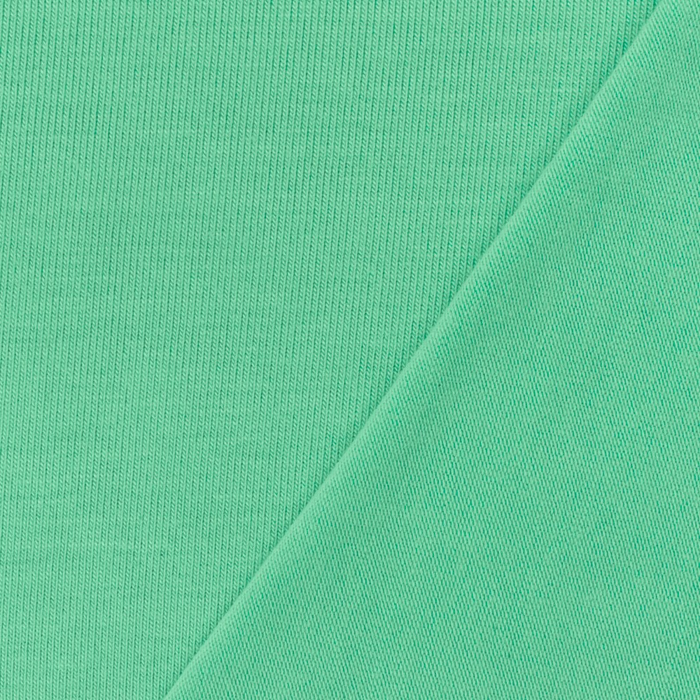 Mint Green Solid Stretch Spandex Bamboo Jersey Knit Fabric By the Yard