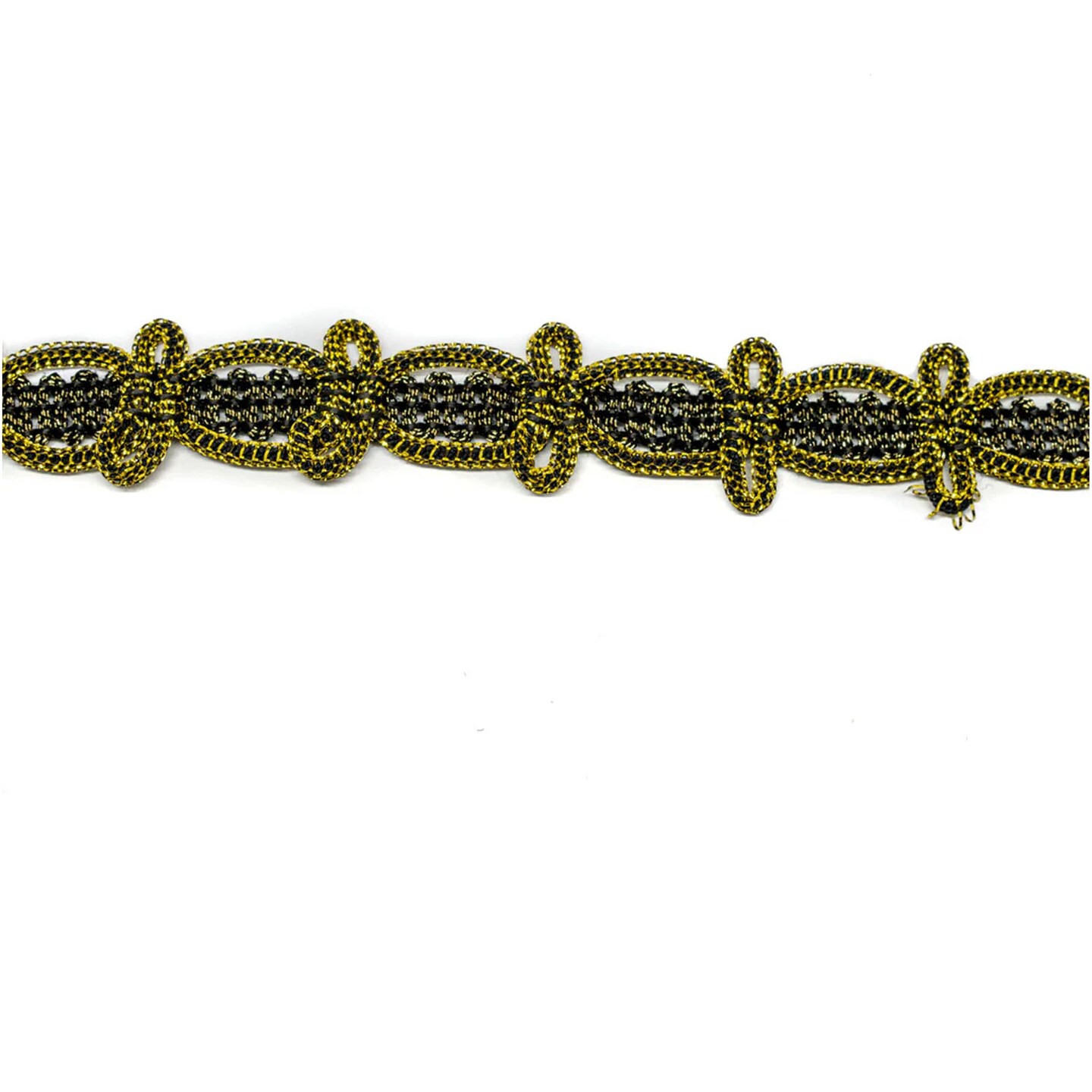 1 Yard Metallic Loop Gimp Trim Decorative Sewing Craft Embellishment 36 Inch Width