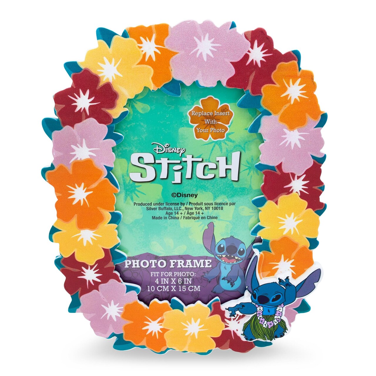 Stitches Frame Disney Lilo & Stitch Die-Cut Photo Frame | 4 x 6 Inches, Color ...