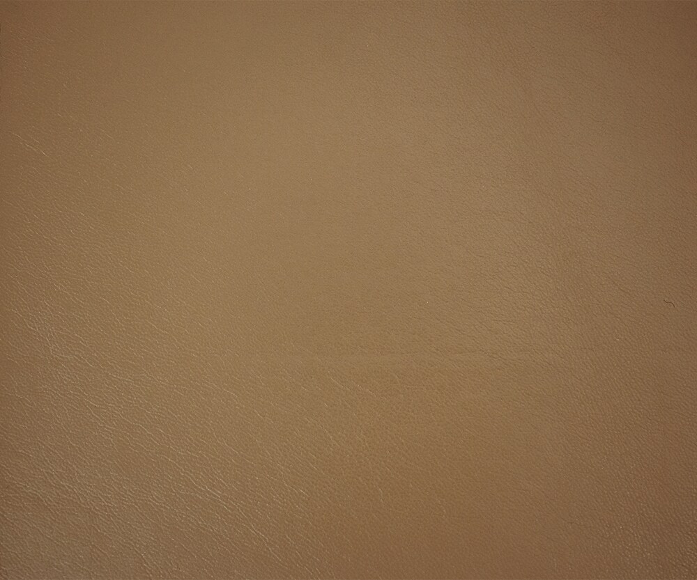 Brown Famous Maker Solid Recycled Leather and Polyurethane Blend Fabric By the Yard