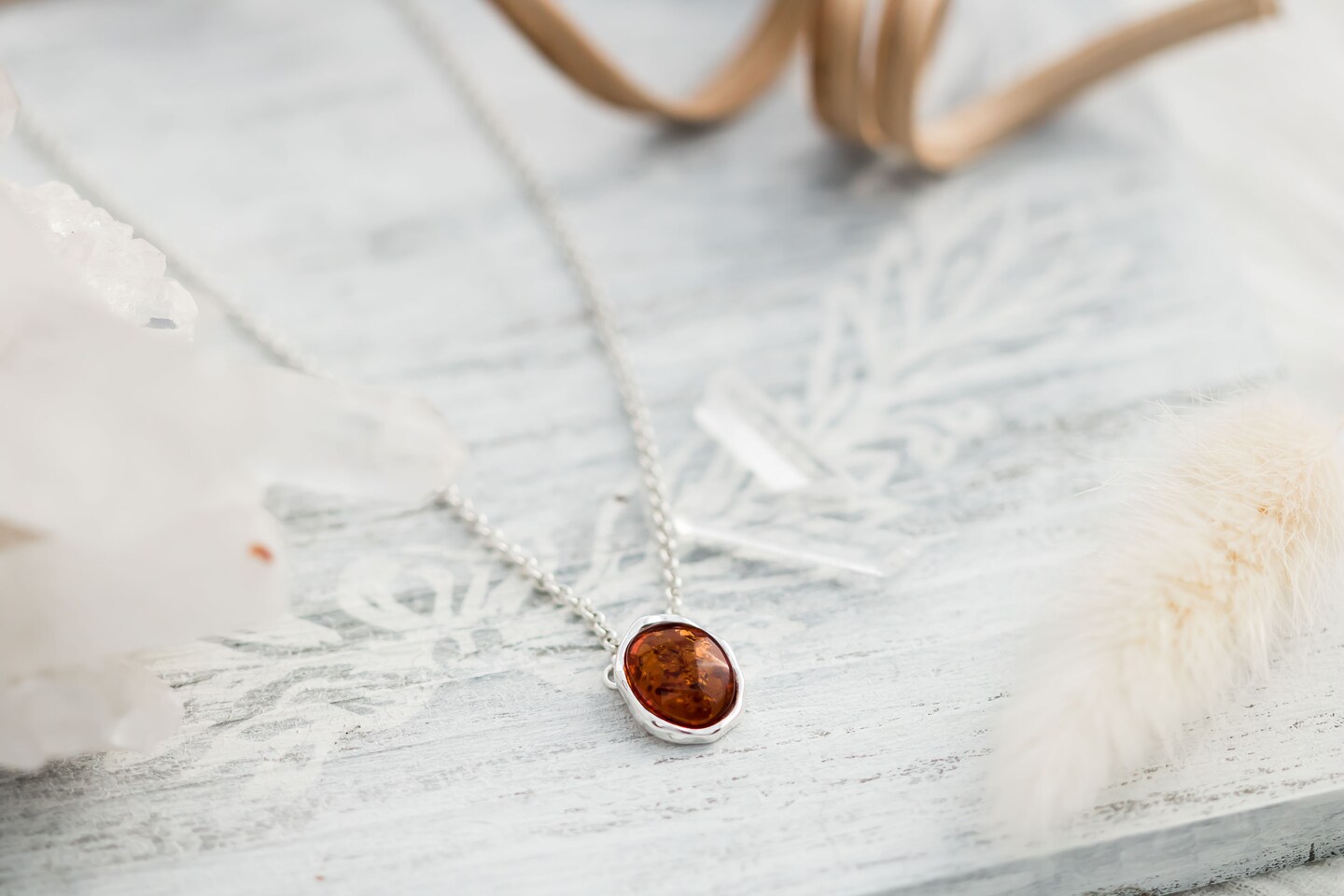 ネックレス・ペンダント amber necklace 18