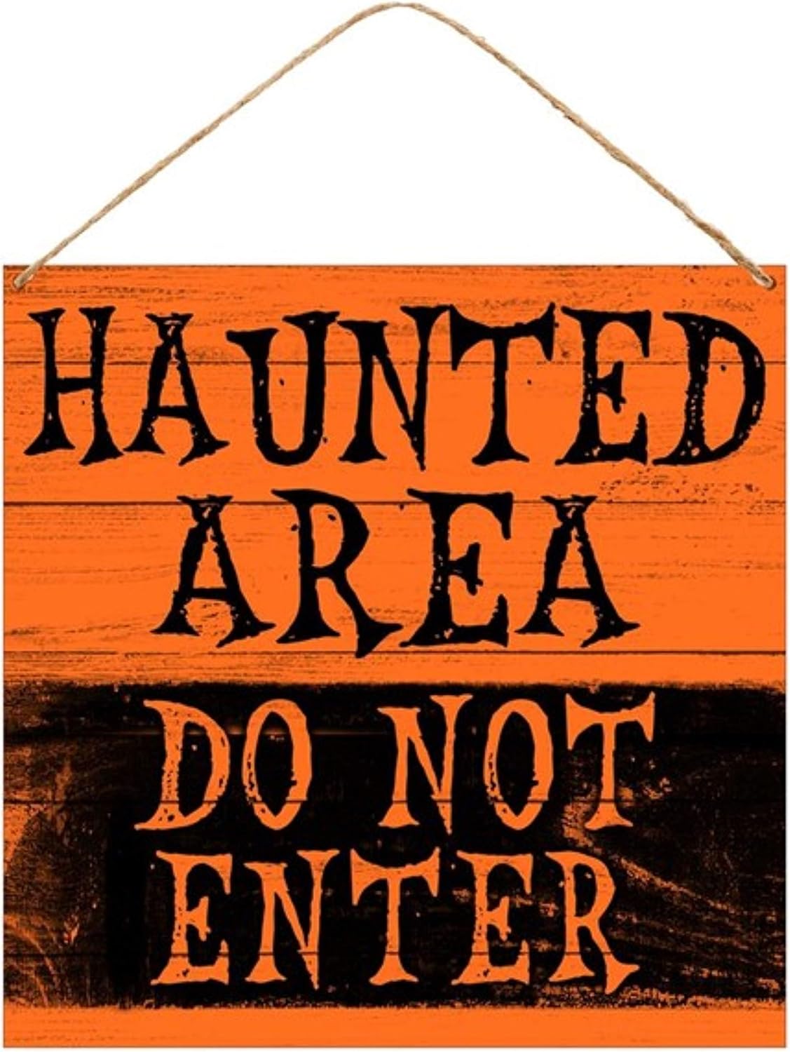 Not Haunted Sign Craig Bachman 10