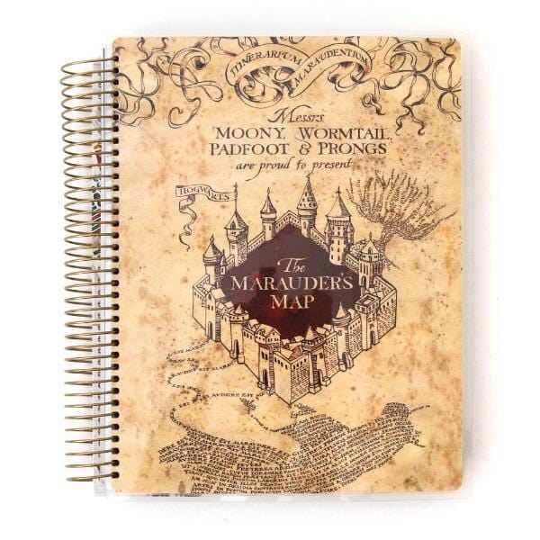 Weekly Planner - 12 Month Undated Harry Potter Marauder's Map