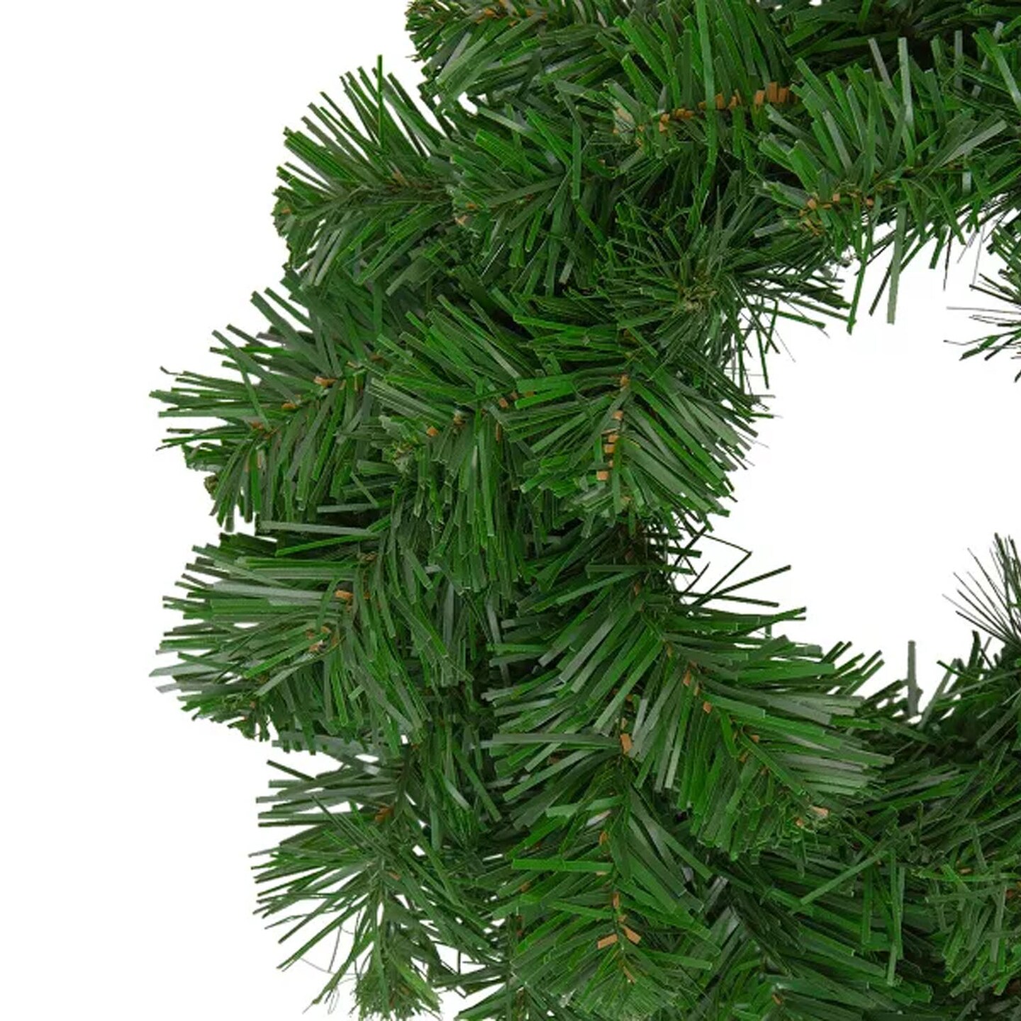 10" Unlit Artificial Windsor Pine Wreath Classic Christmas Greenery Decoration
