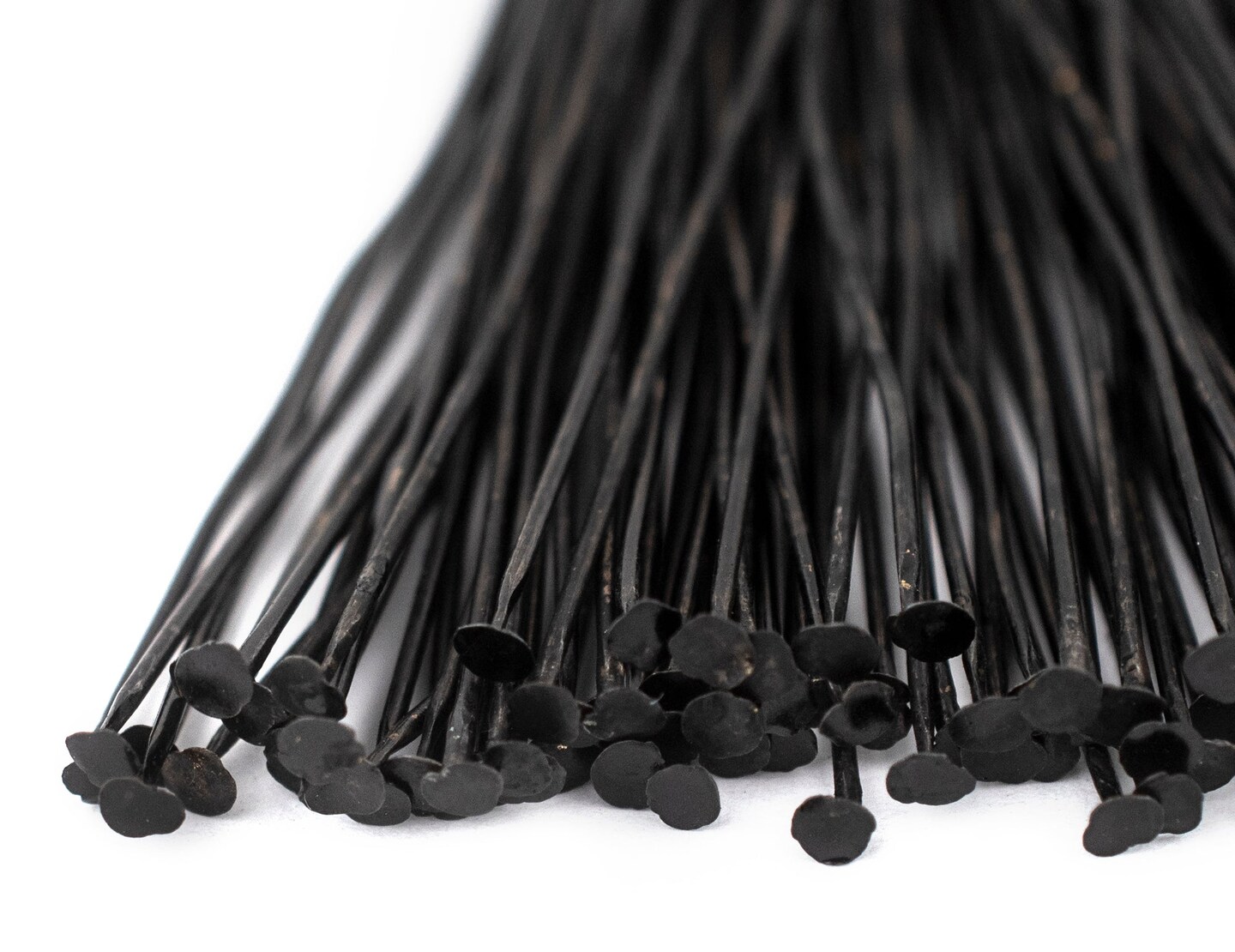 The Bead Chest Midnight Brass 21 Gauge 2.5 Inch Head Pins (Approx 100 pieces)