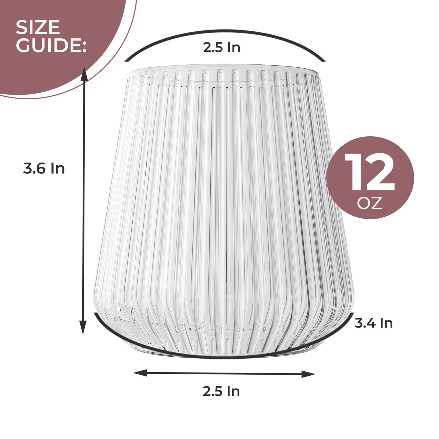 Exquisite Plastic Stemless Wine Glasses Disposable Wine Glasses 12 Oz Elegant Plastic Cups Reusable Durable Party Cups Disposable Cocktail Glass For Weddings & Events