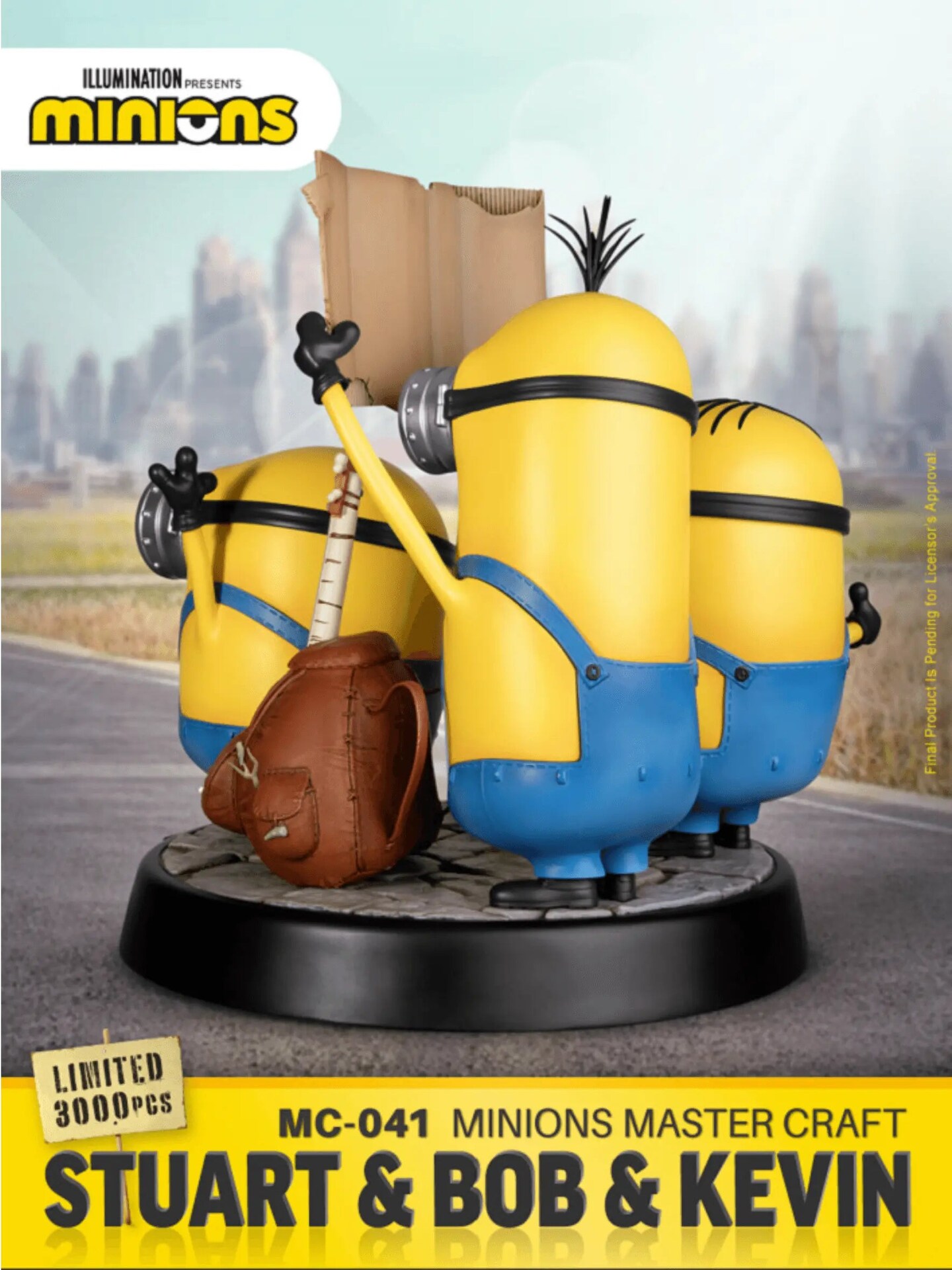 Despicable Me Minions Master Craft Table Top Statue