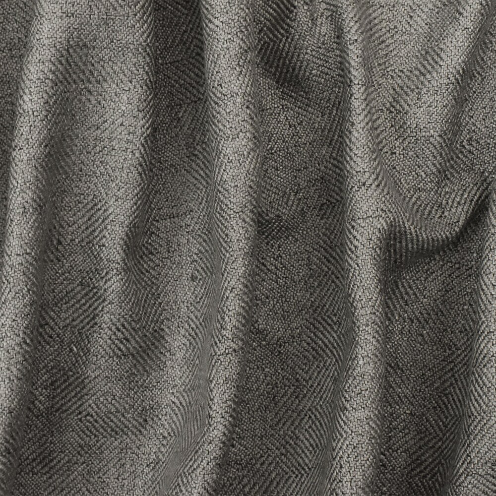 Tonal Gray Maze-Like Twill Woven Home Decorating Fabric By the Yard