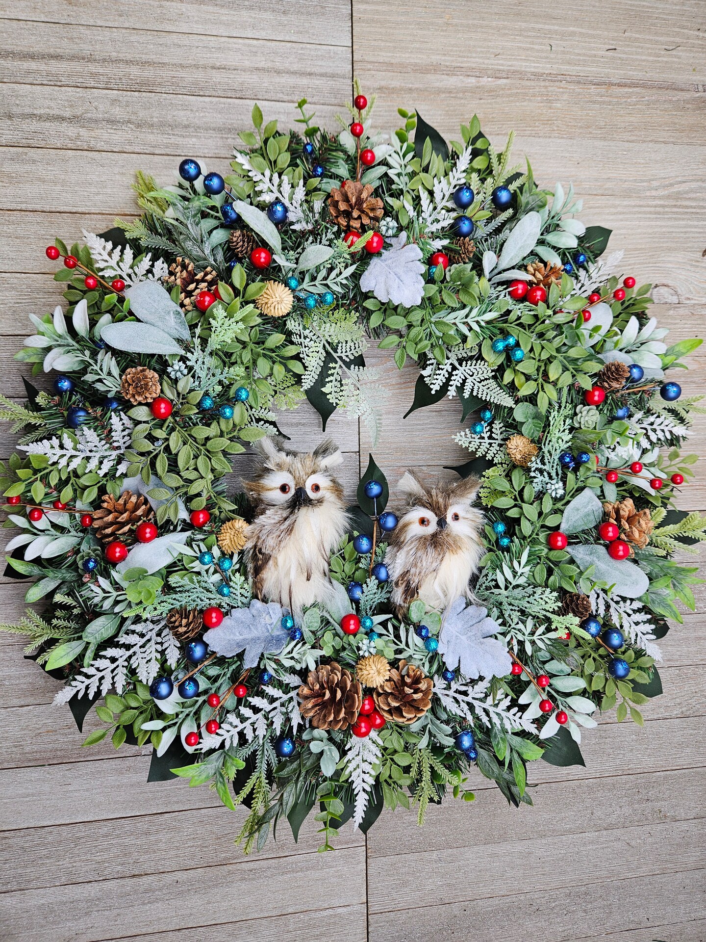 Christmas Winter Door Wreath | MakerPlace by Michaels