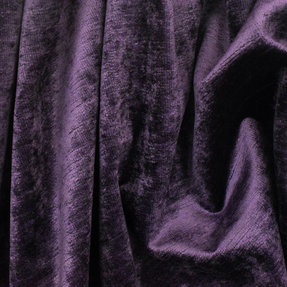 Purple Brussels Velvet Home Decorating Fabric By the Yard