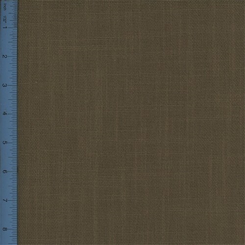 Plain-Weave Canvas Brown Home Decorating Fabric By the Yard