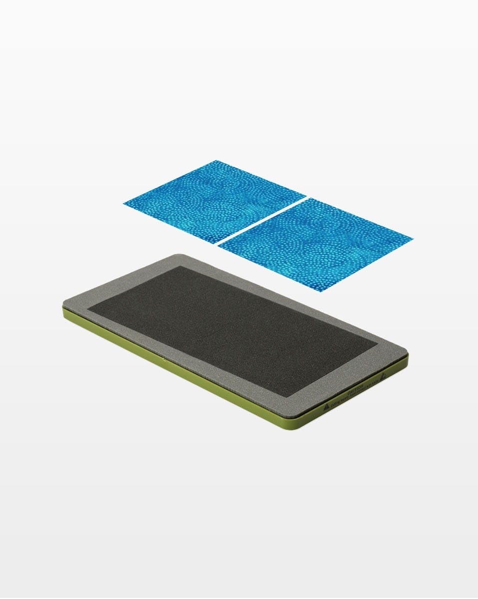 AccuQuilt GO! Square-5" Fabric Cutting Die | Perfect for Quilting, Appliqué, DIY Projects | Cut Precise 5" Squares | Ideal for Charm Packs & Various Fabrics | Seam Allowances for Easy Alignment