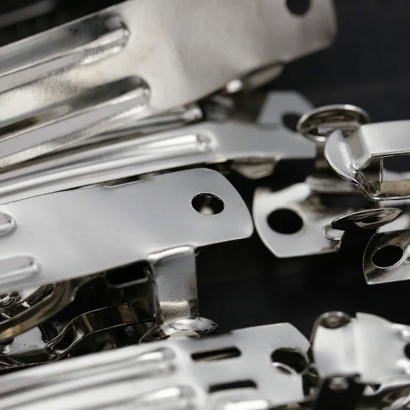 4&#x22; Large Hair Barrette Clips for Bows Set of 4