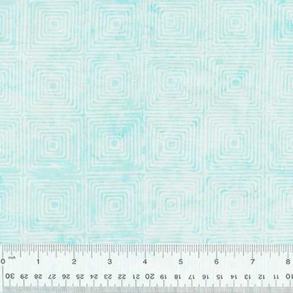 Fabric Anthology Pool Labyrinth JDJ Lagoon Batiks by the Quarter Yard 3617Q-X