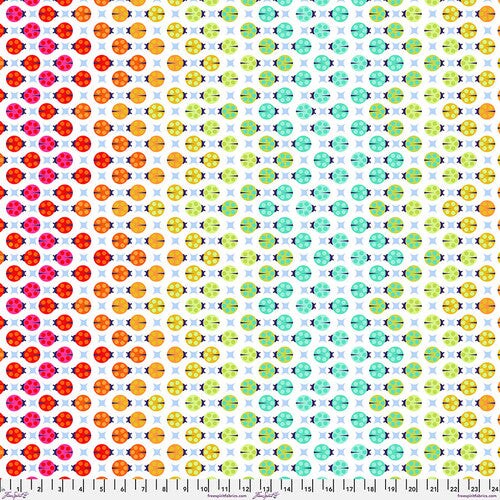 Fabric FreeSpirit Tula Pink Glow Painted Ladies Minky by the Quarter Yard MKTP006.GLOW