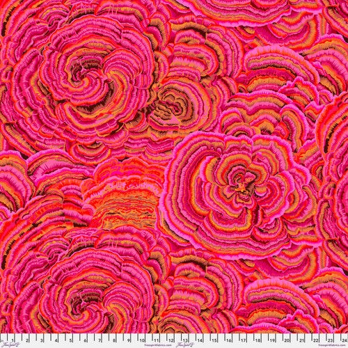 Fabric FreeSpirit Kaffe Collective Pink Tree Fungi by the Quarter Yard PWPJ082.PINKX