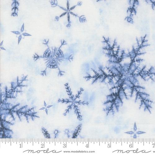 Fabric Moda Frost Snowflakes Winter Chill by the Quarter Yard 48100-14