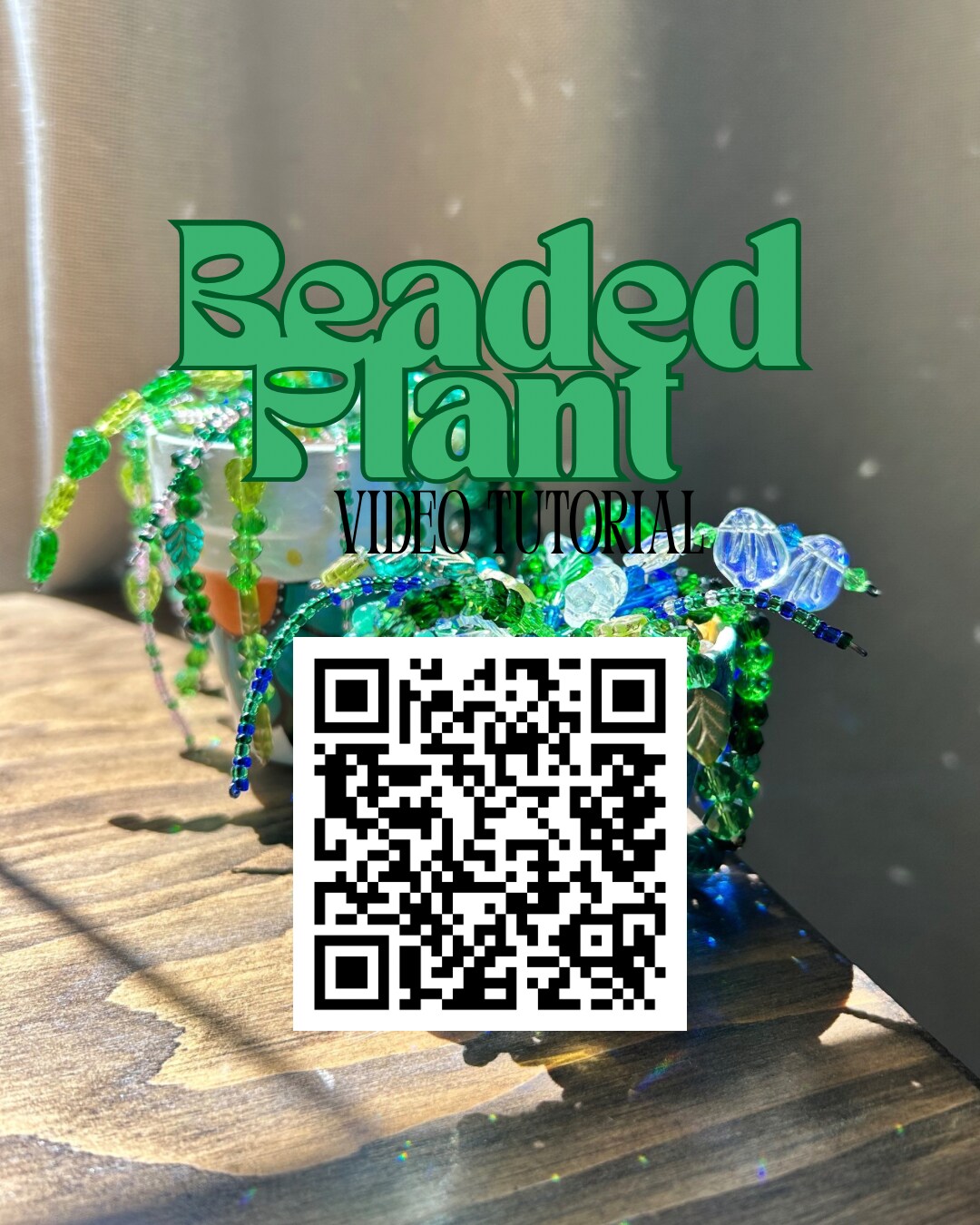 Blue green Beaded Plant image 2