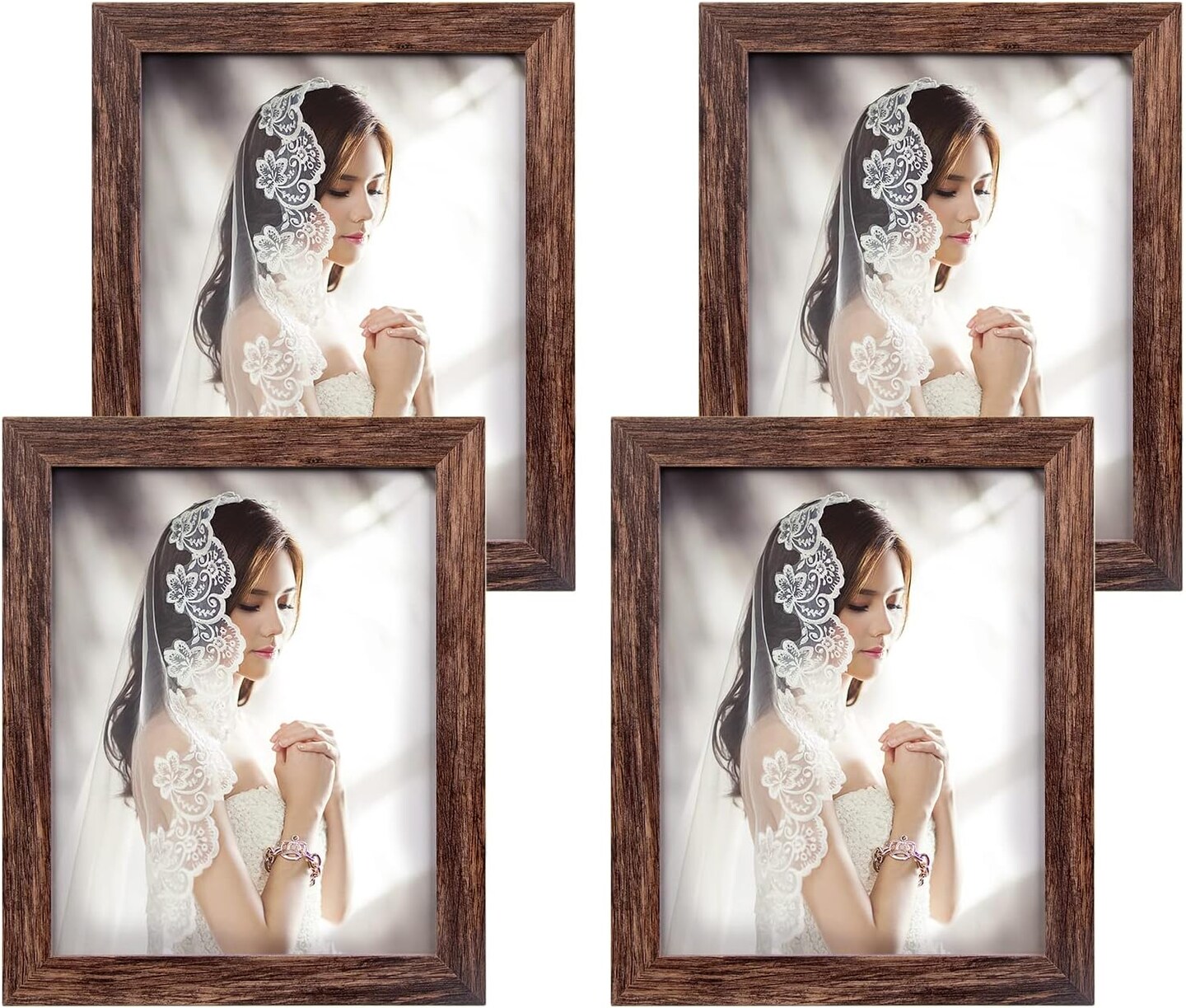 8x10 Black Photo Frame - Wood