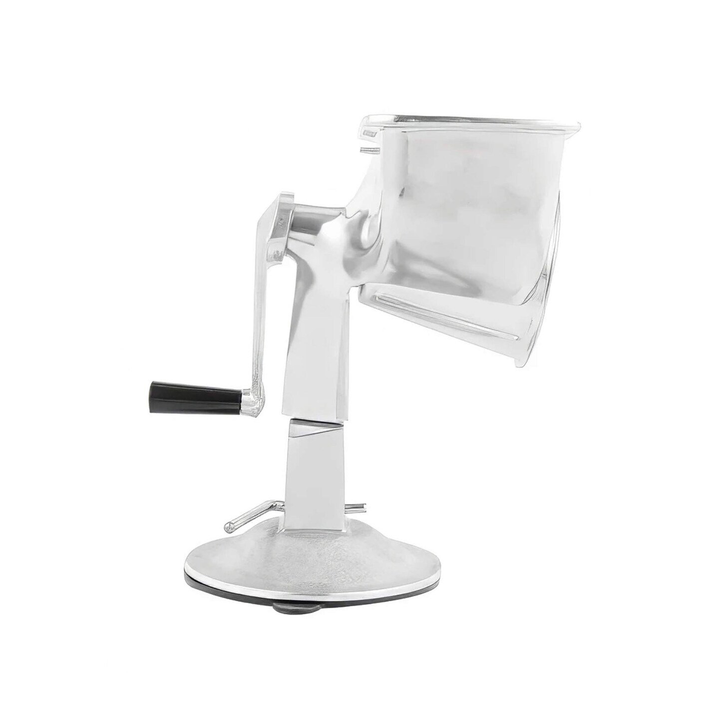 King Kutter Manual Food Processor with Suction Cup Base &#x26; #1, #2, #4 Cones