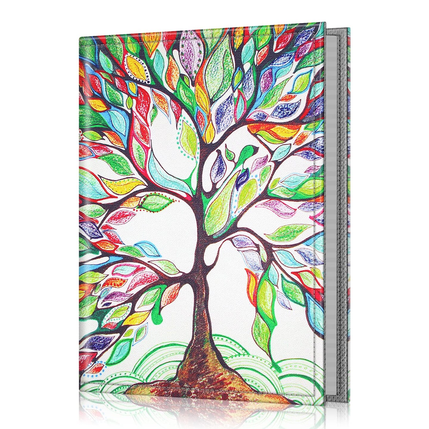 Photo Album 4x6 Photos - 52 Pockets Small Mini Capacity Premium Vegan Leather Cover, Portable Wallet Albums for Family Wedding Boys Girls, Love Tree