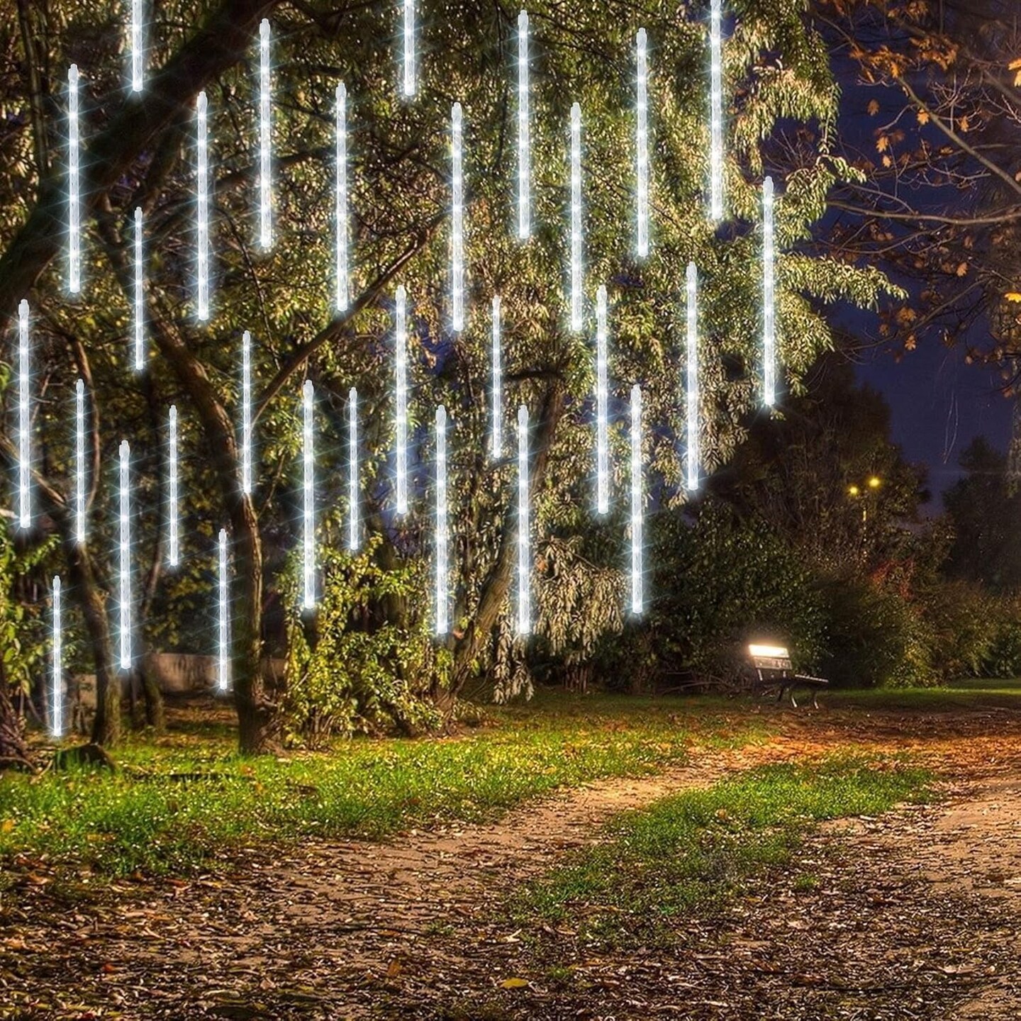 Dazzle Bright Meteor Shower Rain Lights
