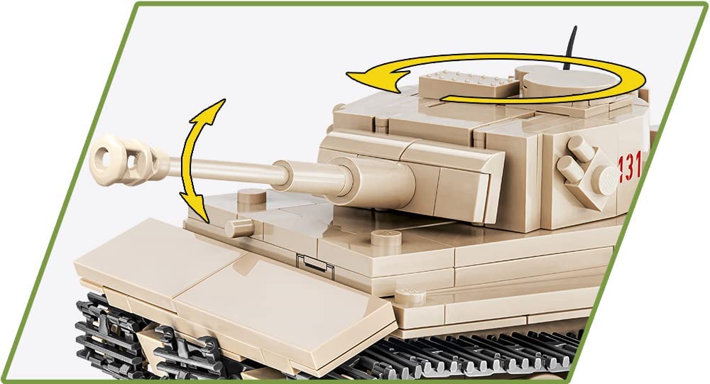 COBI Historical Collection Panzer VI Tiger &#x22;131&#x22; Tank