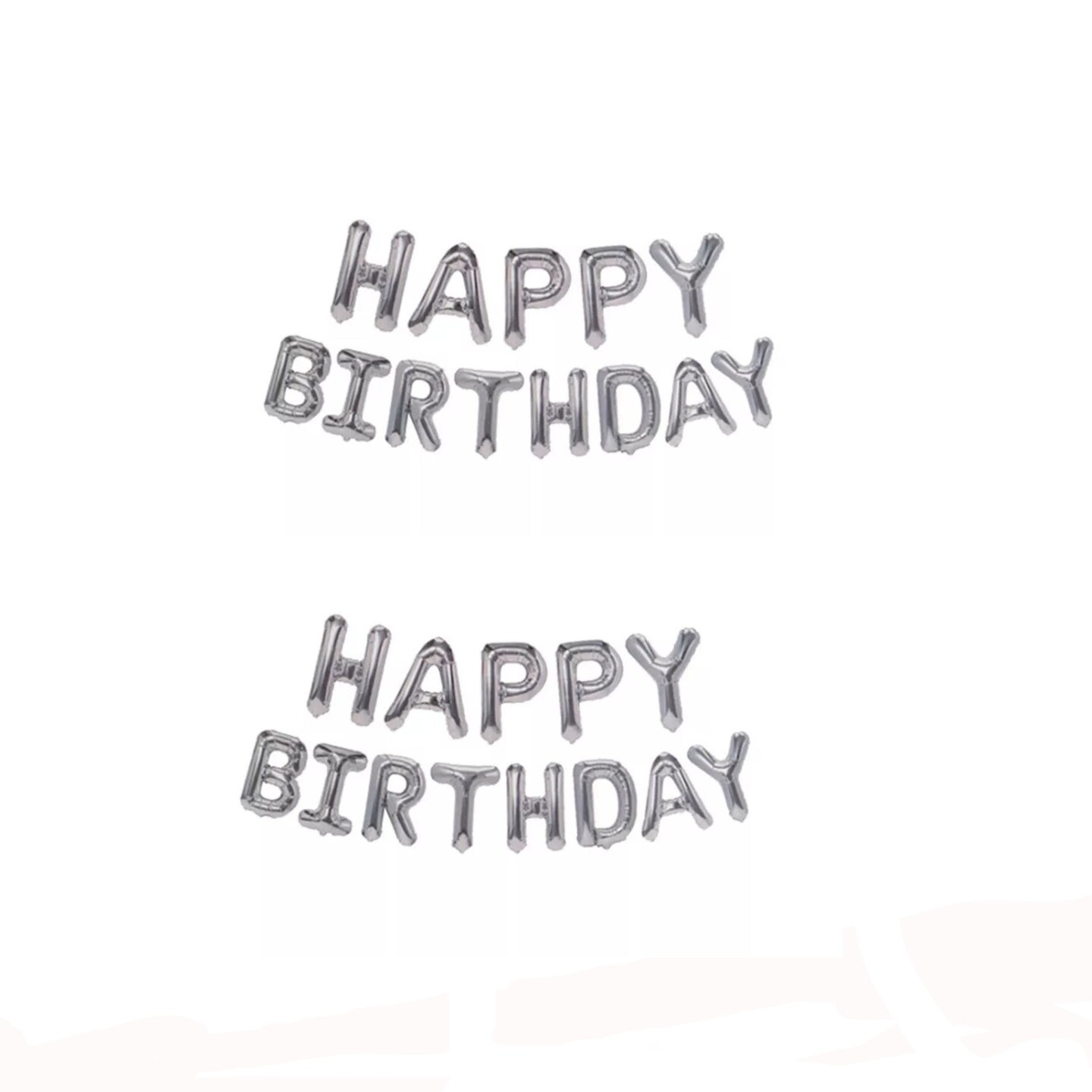 Happy Birthday Self-Inflating Balloon Banner Party Decoration