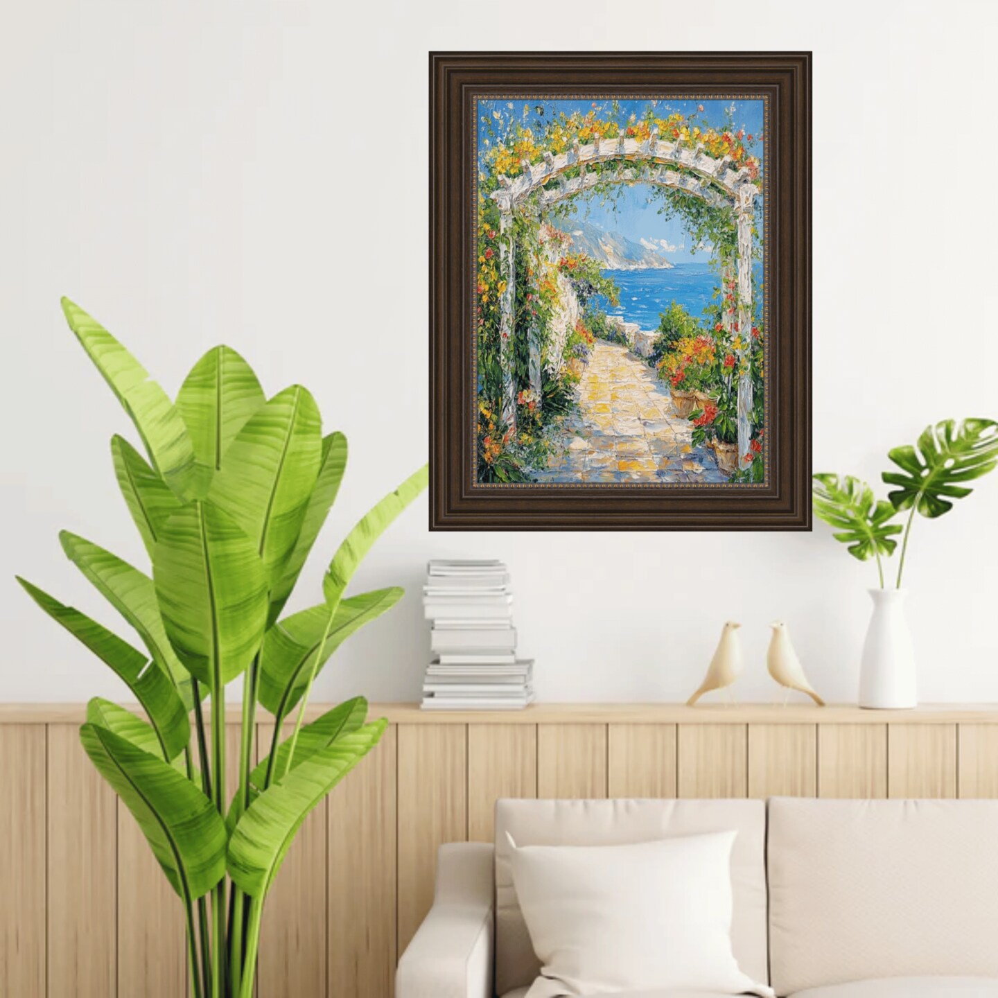Traditional Scoop Bronze Picture Frame 20x30 frame