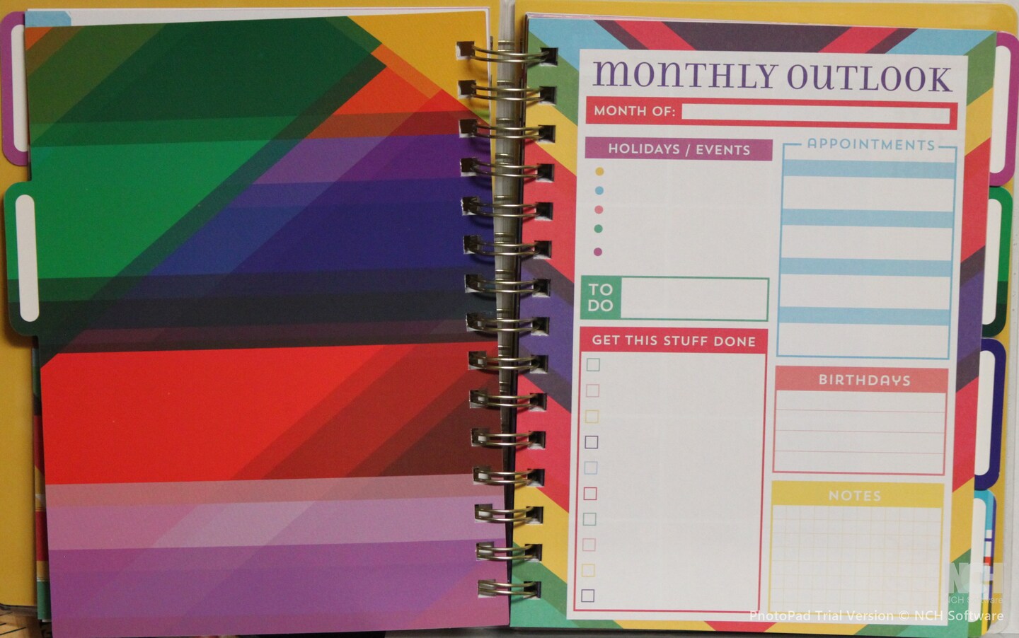 Pen + Gear Undated Weekly/Monthly Planner