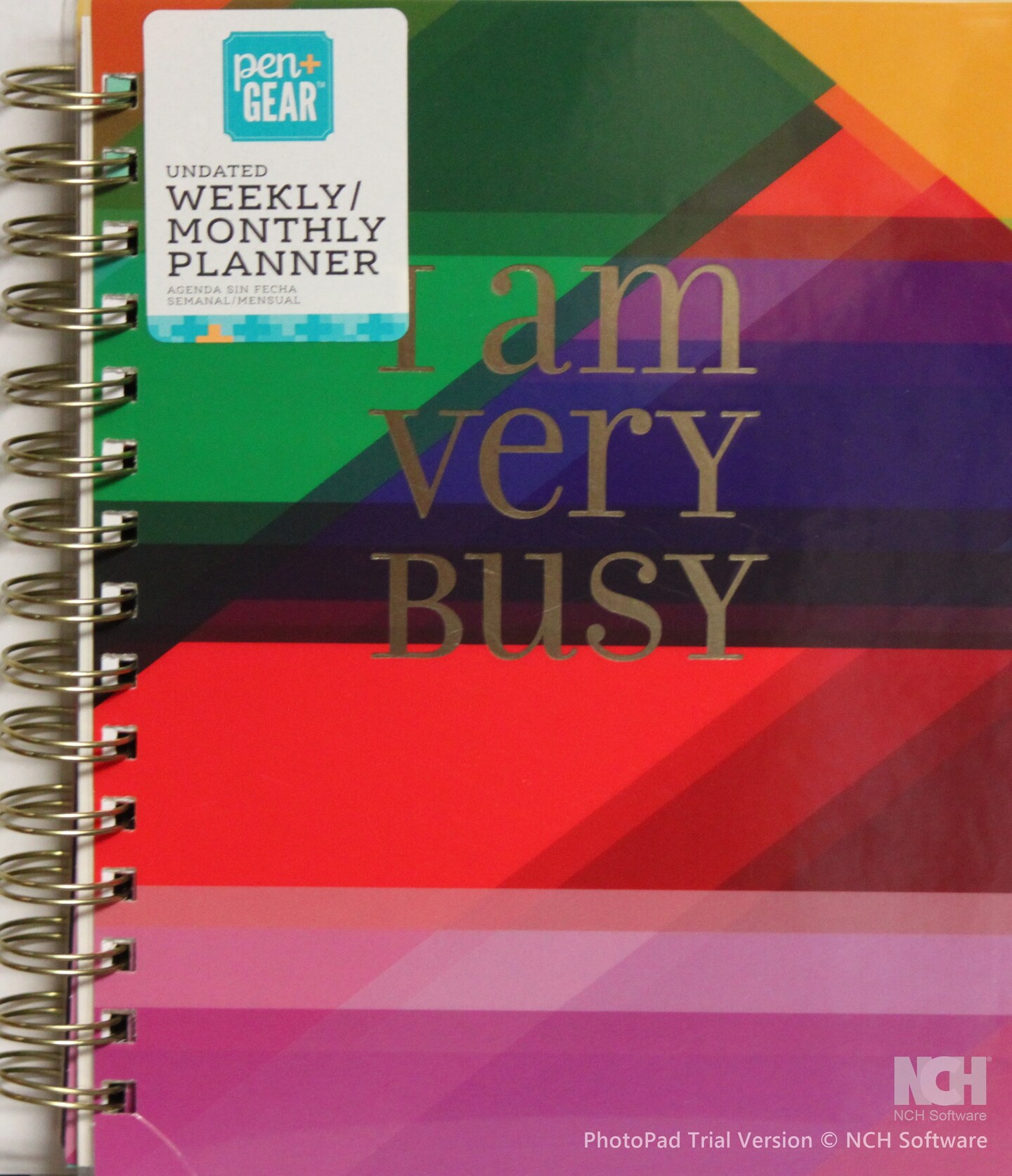 Pen + Gear Undated Weekly/Monthly Planner