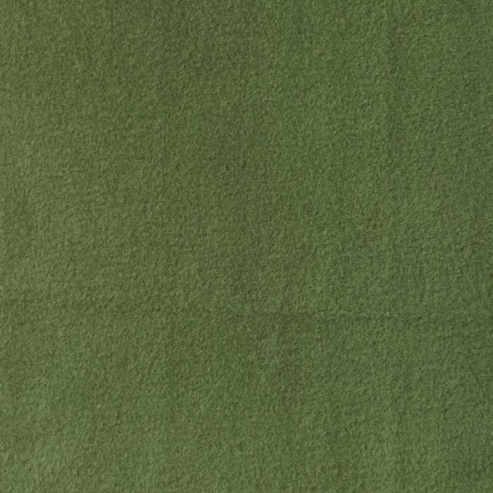 Solid Fleece No-Sew Throw Kit - Olive Green/Toffee Brown (72x60)