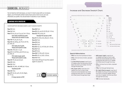 Patty Lyons&#x27; Knitting Bag of Tricks: The Official Workbook: Hands-on exercises to improve your knitting skills
