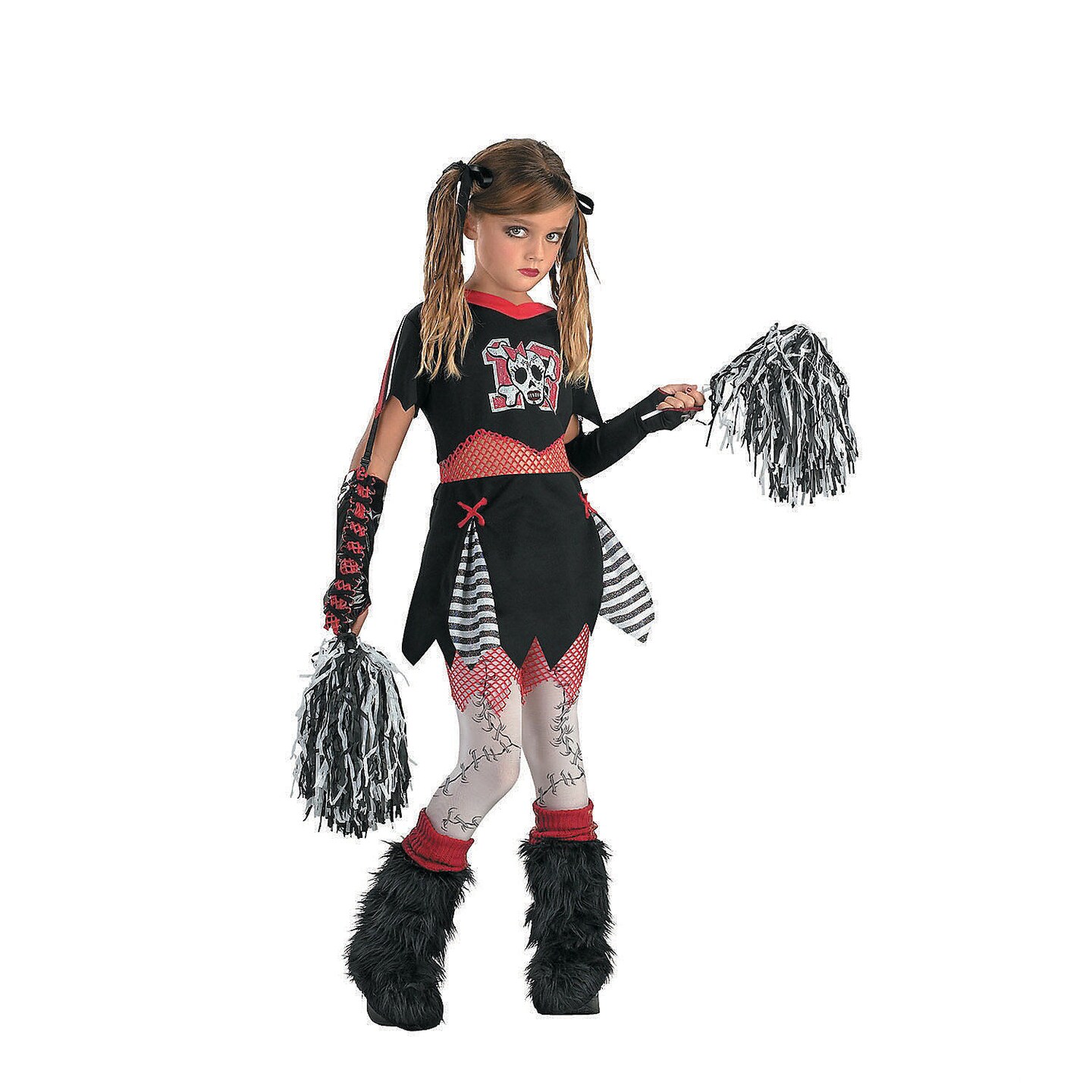 Girl&#x27;s Gothic Cheerleader Costume