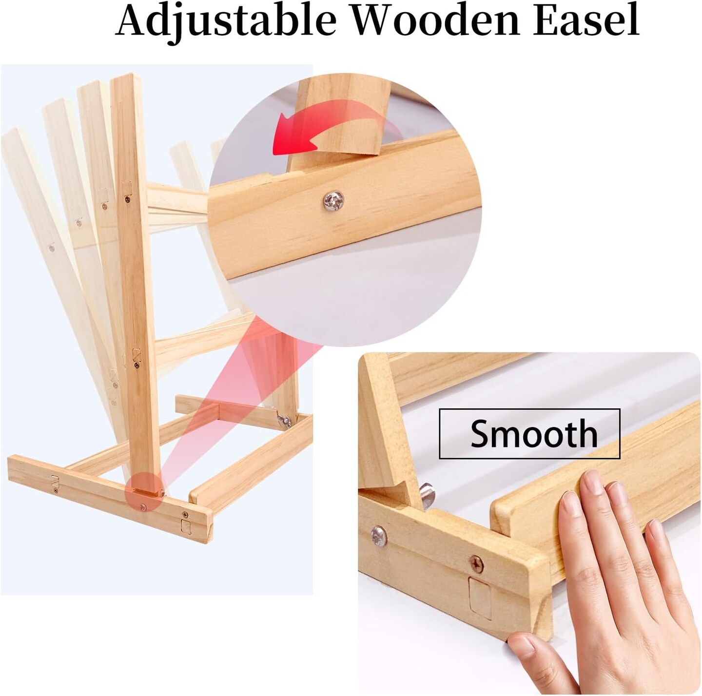 Paint by Numbers Kit for Adults with Frame, Seaside Sunset Paint by Number with Easel, DIY Tulip Paint by Number Kits Framed Canvas for Home Wall Decor