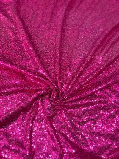 1 Yard Glitz Sequin Fabric Sparkling Mesh Polyester for Costumes Events and Decorations Width 50–54 inches