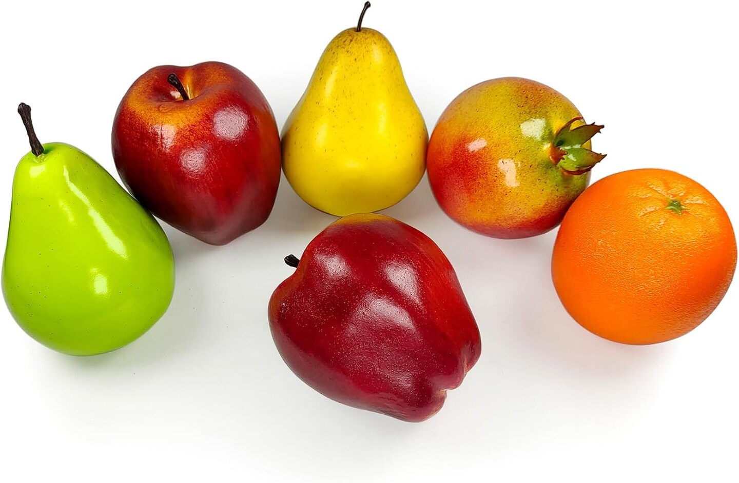 Artificial Fruits Pack,Fake Fruits for Home Decor,Simulation Fruit Set