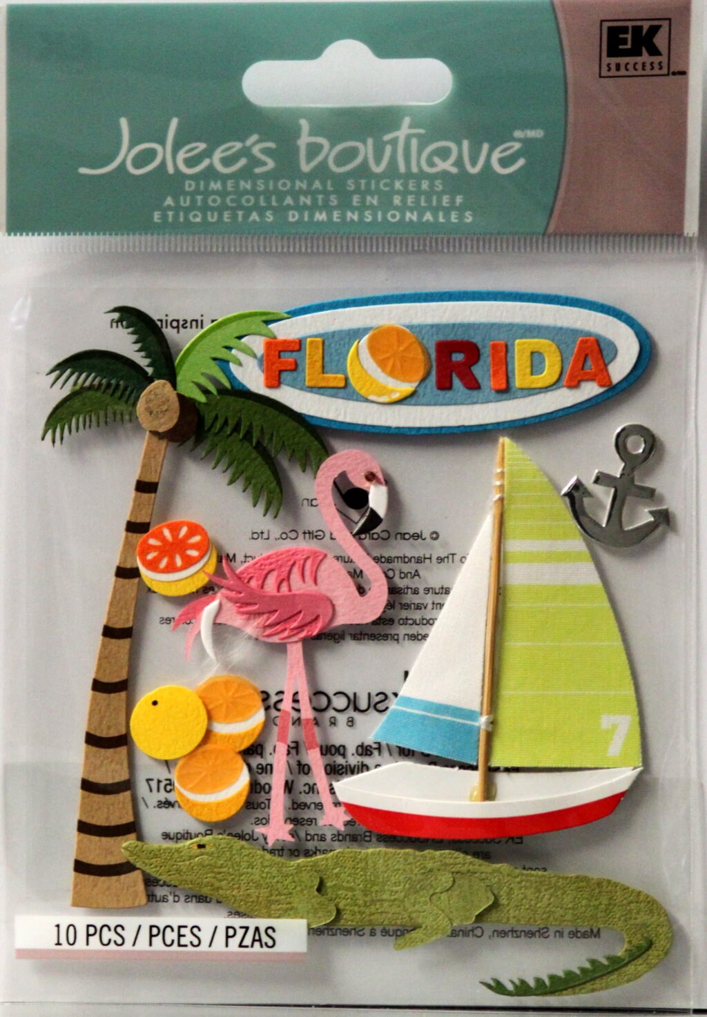 Jolee&#x27;s Boutique Florida Dimensional Stickers
