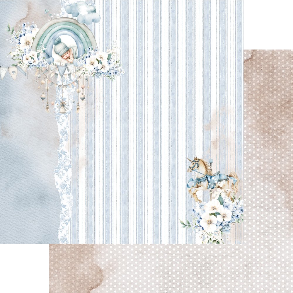 Art of Alchemy “Baby” Paper Collection Set | 12x12 | 6 Sheets | Double-Sided Paper + Bonus Cover Design