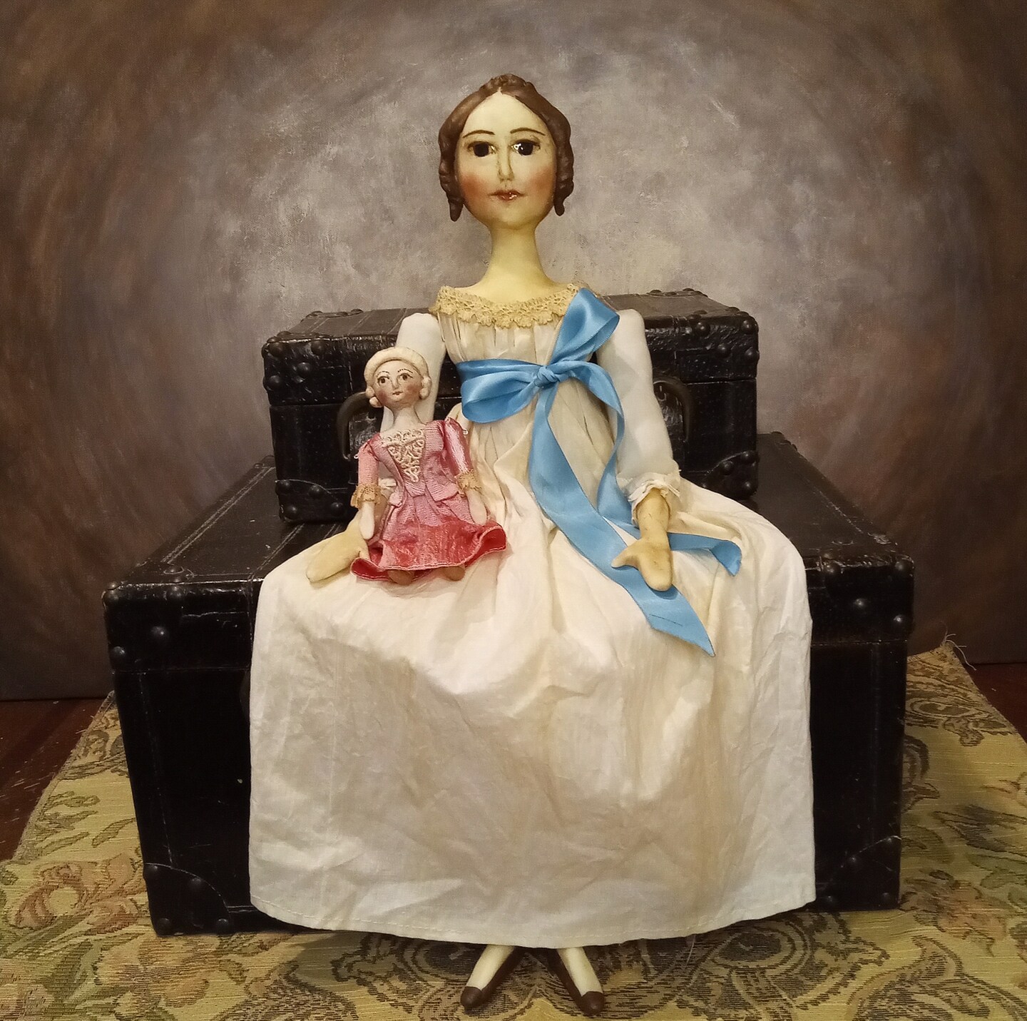 6 Doll Set! Handmade OOAK Doll Maker Regency Style | MakerPlace by