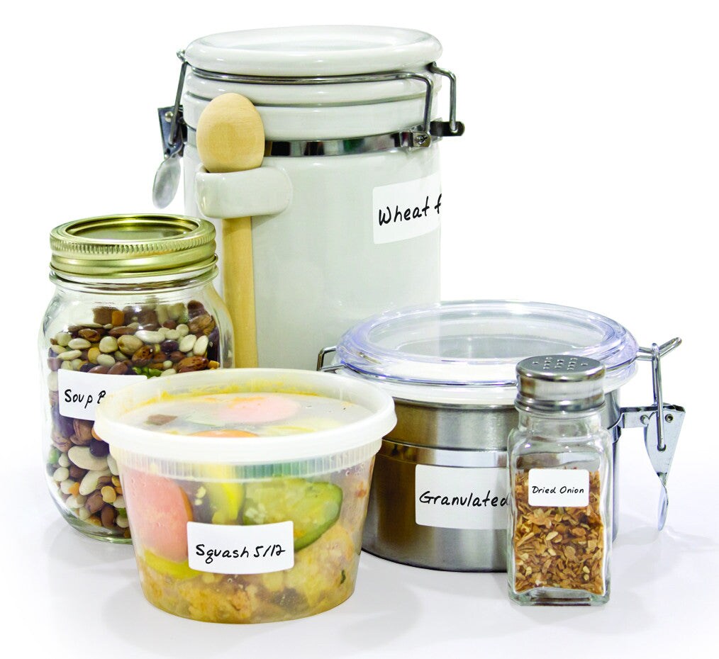 Erasable Food Labels